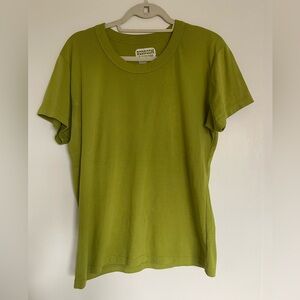 Big Bud Press Baby Tee in Gross Green